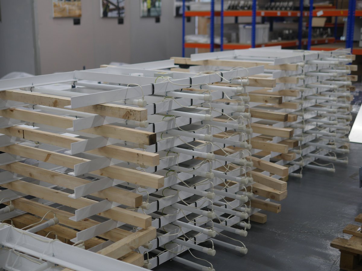 SmithofDerby's tweet photo. Our dispatch area is currently extremely busy as the next phase of the Oman project is set to be packaged and dispatched #internationaltime #export https://t.co/ZdcmRLInu6