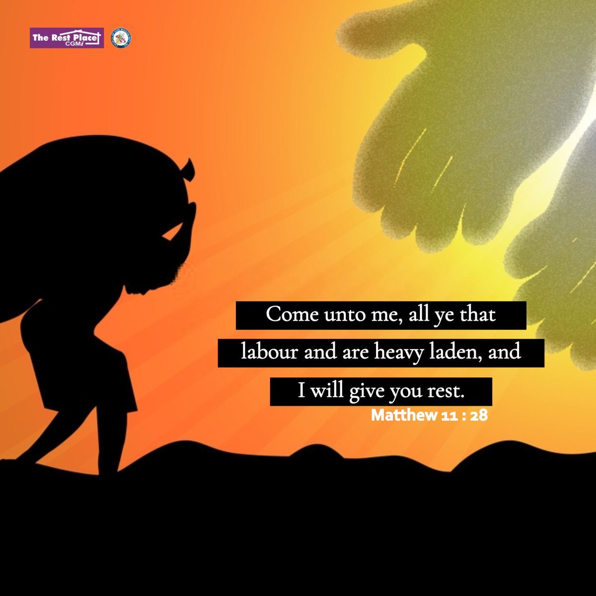 RestPlaceChurch's tweet photo. “Are you tired? Worn out? Burned out on religion? Come to me. Get away with me and you’ll recover your life. I’ll show you how to take a real rest" Matthew 11:28 MSG

#therestplacecgmi #UncommonFavour https://t.co/H2MUwbYJvD