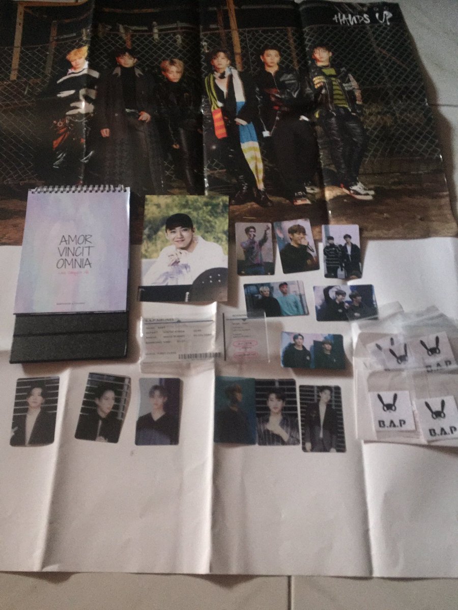 hagocimit's tweet photo. They’re here already!! Thanks! @BABYHOUSE0127 and also @himneru for the stickers! hehe.. #BAP #OT6 #AlwaysWithBAP https://t.co/aDqz3NUK7A