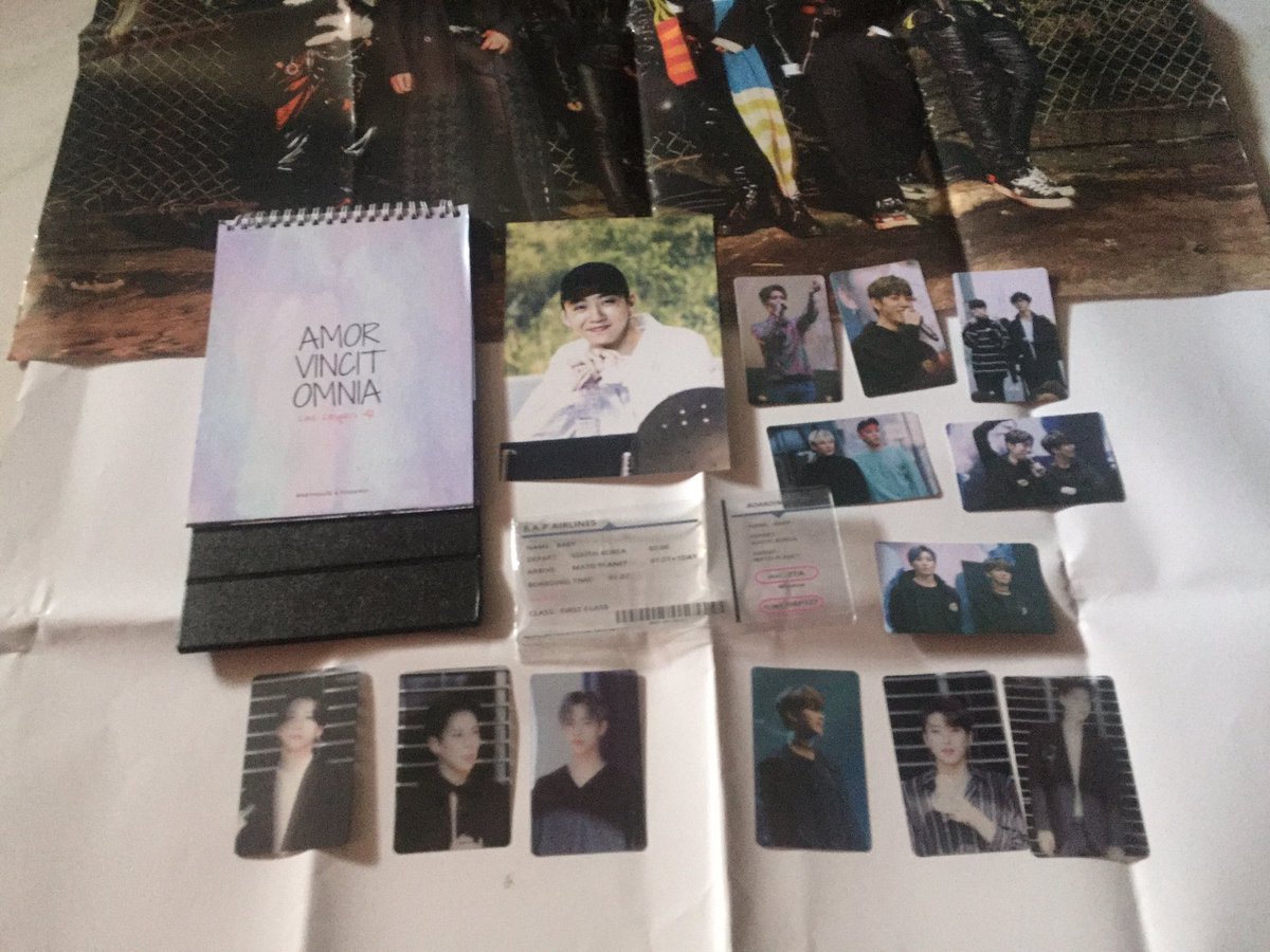 hagocimit's tweet photo. They’re here already!! Thanks! @BABYHOUSE0127 and also @himneru for the stickers! hehe.. #BAP #OT6 #AlwaysWithBAP https://t.co/aDqz3NUK7A