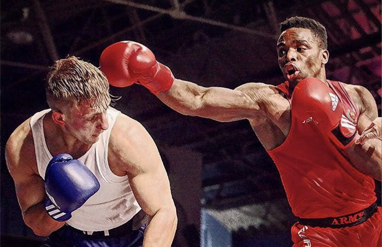 armyboxingteam's tweet photo. This weekend we go to war 🥊 ABT’s heavyweight @natty_lightsout and flyweight @toriellis_xo box in the Elite England finals in Manchester this Saturday
Its your time to shine 🥇 Come show your support and get behind our British Army Boxers #ABT #ABAFinals #ArmySport 🇬🇧 https://t.co/VncxfYvG0I