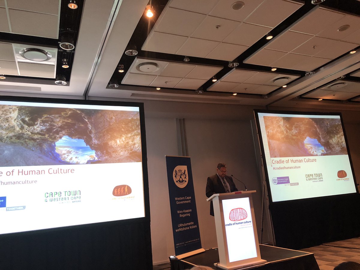 So excited to launch of the #cradleofhumanculture this morning. Massive, and incredibly important, undertaking. #nowherebetter #discoverctwc #culture #heritage