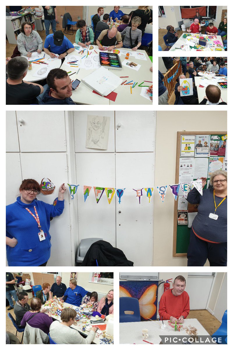 Triskennedy1978's tweet photo. Craft night @EastKentMencap #gatewayclub  8-4-2019 https://t.co/gtjvpfTd5w