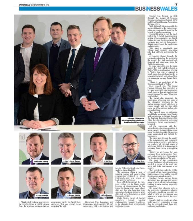 VortexIoT's tweet image. At a recent roundtable hosted by @bevanbuckland our Managing Director @adriangriffsutt gave his views on locating @VortexIoT in #Wales as a result of the ecosystem and enviornment creatd by the likes of @WelshGovernment, @devbankwales and @SBCityDeal. @Vizolution @netcrate