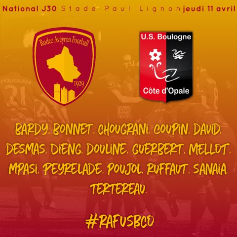 JOUR DE MATCH 🔥

Coup d’envoi 20h30 ⏰