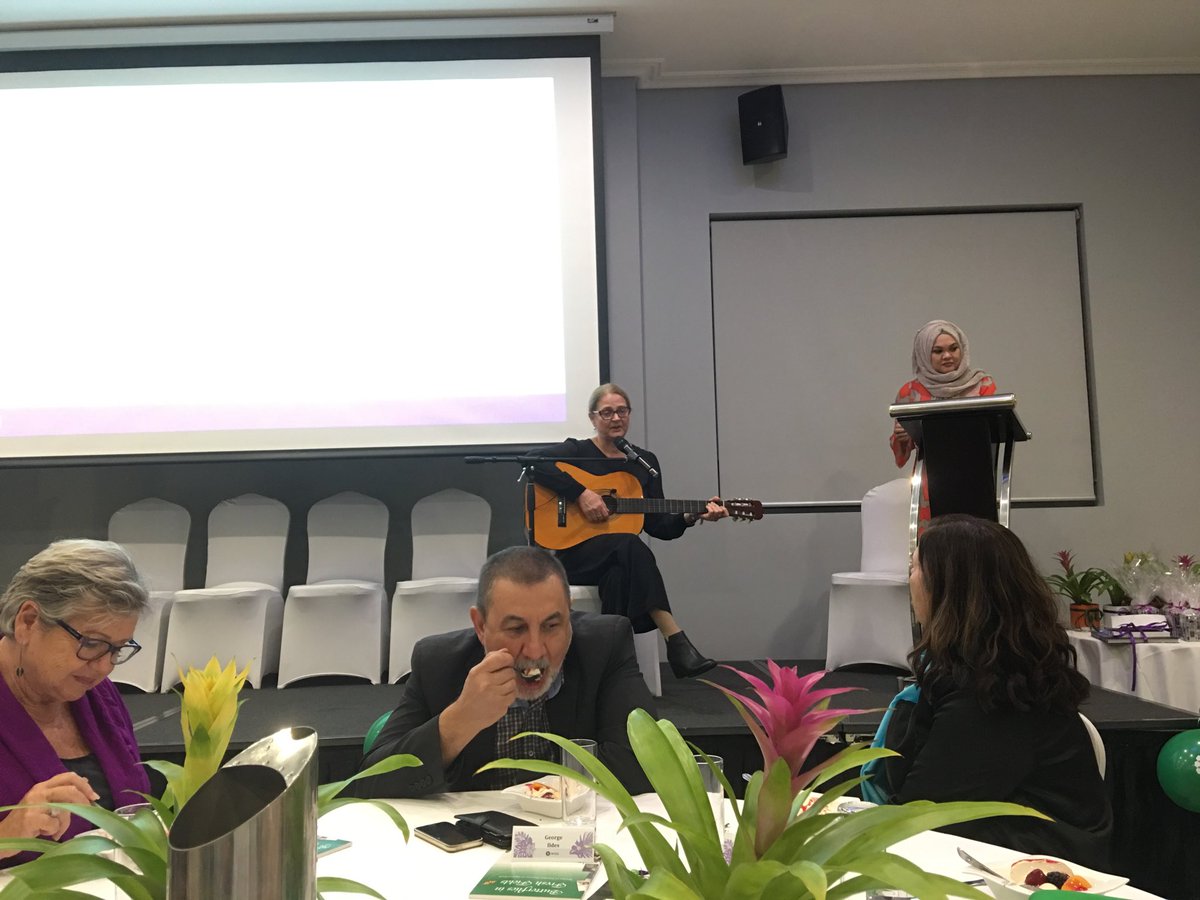 GailKerOAM's tweet photo. At Islamic Women's Association Australia's wonderful event "butterflies in Fresh Fields" in Springwood congratulations Galila and the team of IWAA ⁦@accessonline⁩ ⁦@SSI_tweets⁩ ⁦@IWAaustralia⁩ https://t.co/FECyLIfevS
