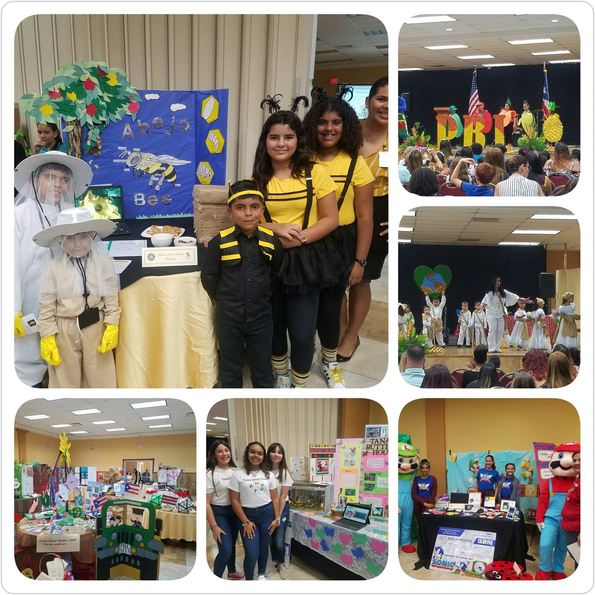 OficinaMayaguez's tweet photo. 1ra Cumbre Educativa Regional de PBL de la OREM. Los estudiantes mostraron sus proyectos a través de dramas, canciones, bailables, videos y exposiciones en tarima y mesa. Gracias a todos los que hicieron posible la actividad. Tuvimos casa llena. #TeamOREM #PBLOREM https://t.co/rbtn0ENCfq