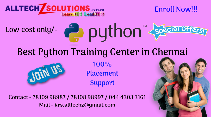 alltechz's tweet image. #ATS is the Best Python Training Institute in Chennai
Learn : Python Training at AllTechZ Solutions Pvt Ltd
Visit : alltechzsolutions.in/python-trainin…
#PythonTraining #PythonTrainingCenter