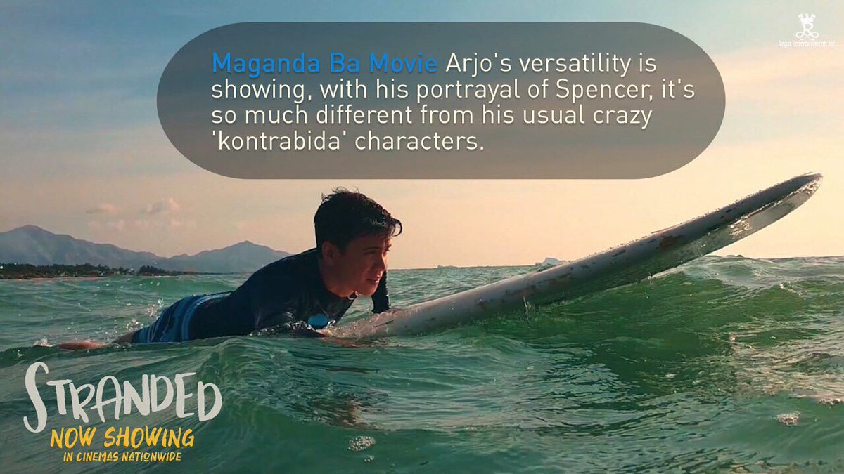 ArjosAngels's tweet photo. Stranded Now Showing! Another genre, not the usual 'kontrabida' role! Watch na in cinemas near you!  @regalfilms50 @arjoatayde #StrandedMovie #StrandedNowShowing
Thanks for the pic @aizdomingo! https://t.co/lvBcBM4wZc