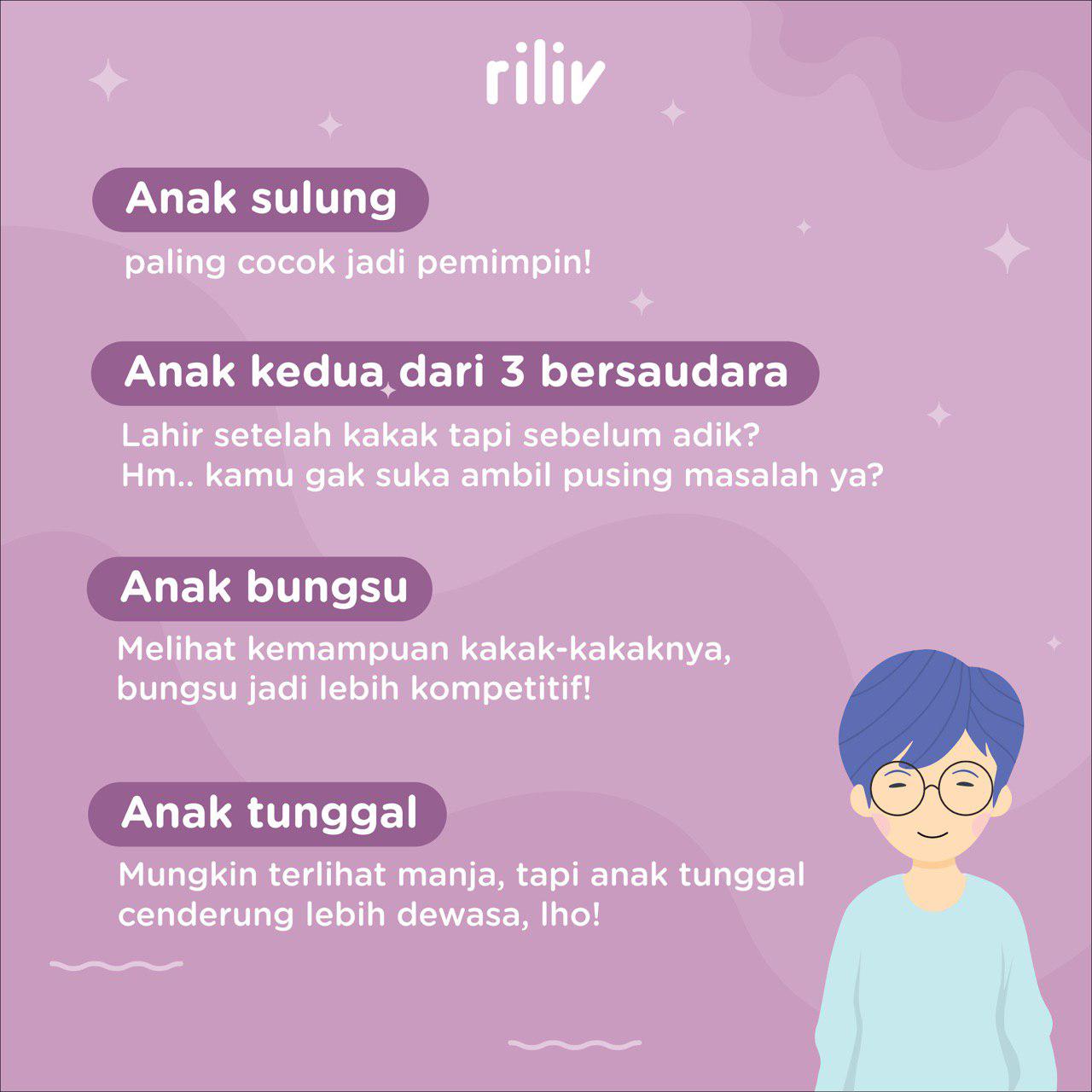 Anak sulung anak ke berapa