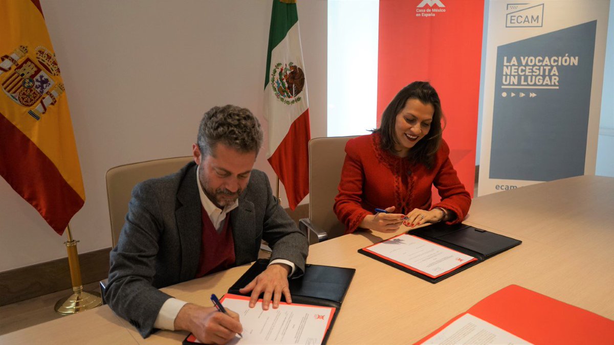 casademexicoesp's tweet photo. "Mexicortos" será la primera iniciativa fruto del acuerdo entre la @ECAM_ y Casa de México en España para visibilizar la cinematografía y cultura mexicana. Os lo contamos 👉 https://t.co/J2vQId2r26 https://t.co/InjfArnENh