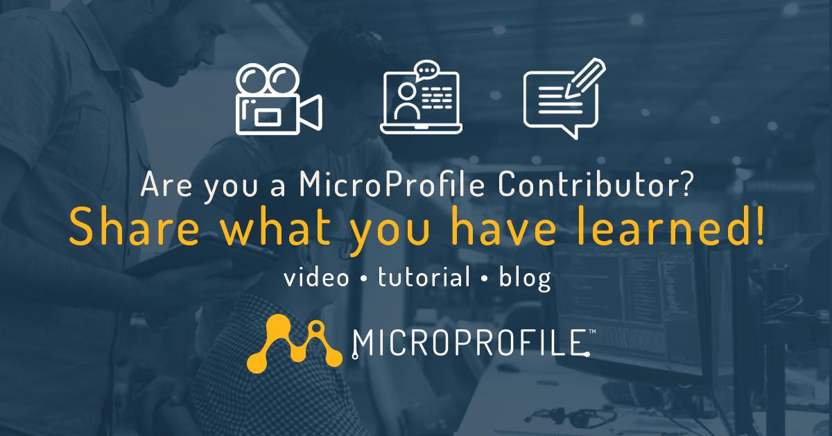 MicroProfileIO's tweet photo. Are you a #MPContributor ? Have you shared what you have learned with @MicroProfileIO 💛? Share your MP videos/tutorials/written content to the #MPblog! If you are not a #MPcontent contributor, join the fun https://t.co/Y2bd7yGbRk

#OSS #community #sharingIScaring #opensource https://t.co/6zXenYwZtb