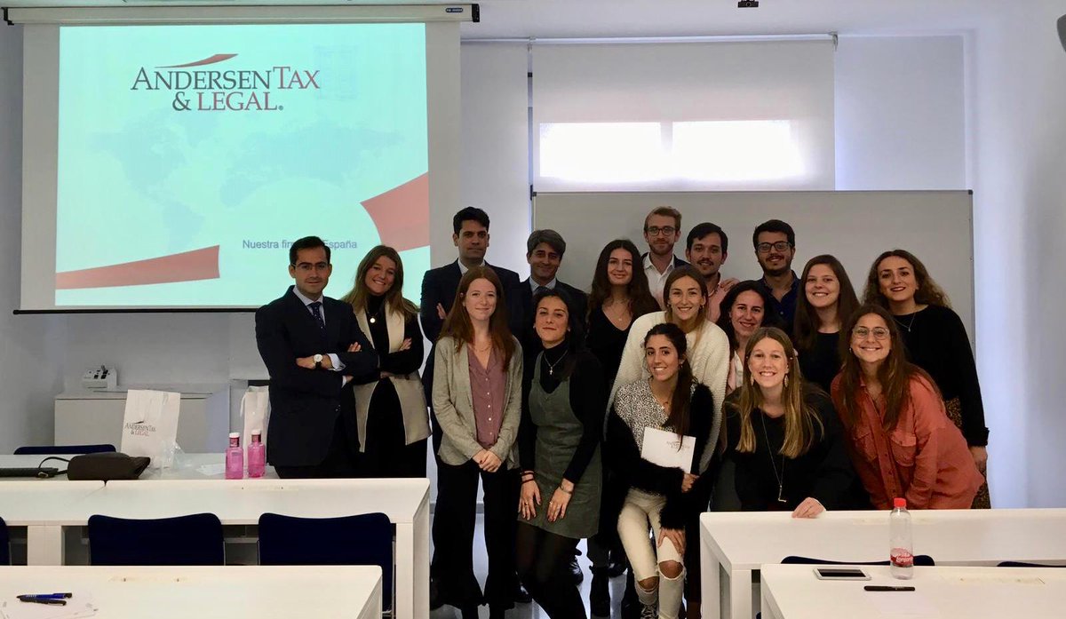 LoyolaMasteres's tweet photo. Los estudiantes del Área Jurídica (#MUAB #MUTAF #MUAJE), han estado gracias al Servicio de Carreras Profesionales con la firma Andersen Tax &amp; Legal (@AndersenTL_ES). #liderazgo #formacion #posgrado #master #loyola #jesuitas #sevilla #doshermanas #empleo #juridico #abogados https://t.co/0lO9Yv2aDS