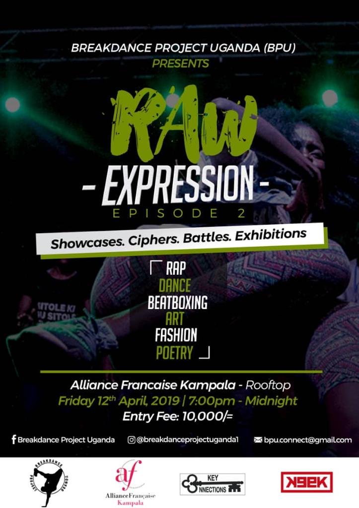 kaweesimark's tweet photo. TOMORROW!!!
Don’t Miss RAW EXPRESSION.
Date: This Friday 12th April 2019
Venue: Alliance Francaise Rooftop (Bukoto Street) @AFKampala
Time: 7:00PM
Entry Fee: 10,000 UGX.
#RawExpression #BreakdanceProjectUganda
Cc @St_Nellysade @Jadwong @davidofug @UgandanAllstar @amate_a https://t.co/x8VqkyDcwp