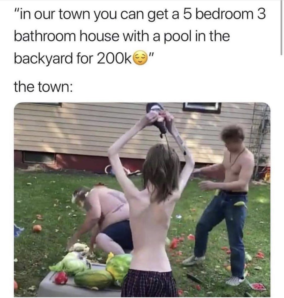 CaptJimmyC's tweet image. Listening to @MurderSmall and every time @Jimmypisfunny says housing is a 42 and @WhismanSucks says “that’s amazing”, I picture this...