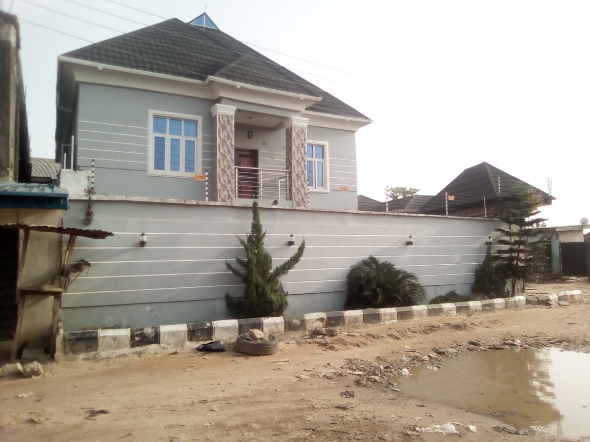 blancoEgbe's tweet photo. Duplex for sale @Abaranje, Okerube. https://t.co/dYvnaXVAtM