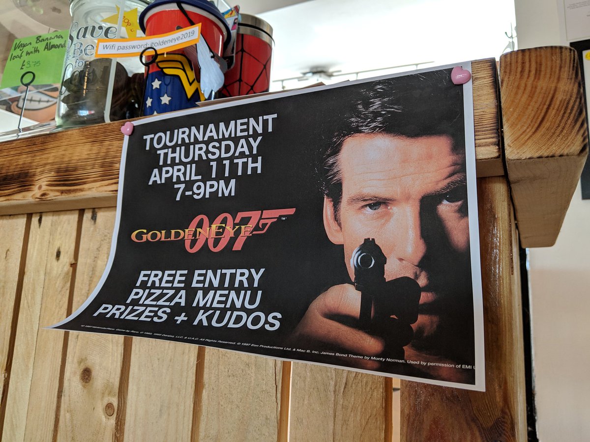 BDiddleys's tweet image. Tonight from 7pm! Sign ups available at the counter, come on down and prove yourself in this N64 classic. See you there!