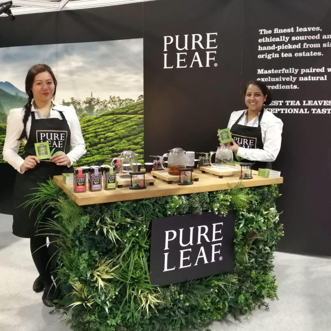 Hot_Pickle's tweet photo. We've spent the last few days at the Farm Shop and Deli Show, sampling the very best of Pure Leaf's loose leaf tea ☕ https://t.co/D5gKE2vMSM