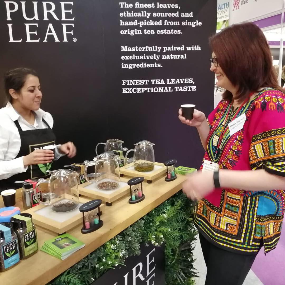 Hot_Pickle's tweet photo. We've spent the last few days at the Farm Shop and Deli Show, sampling the very best of Pure Leaf's loose leaf tea ☕ https://t.co/D5gKE2vMSM