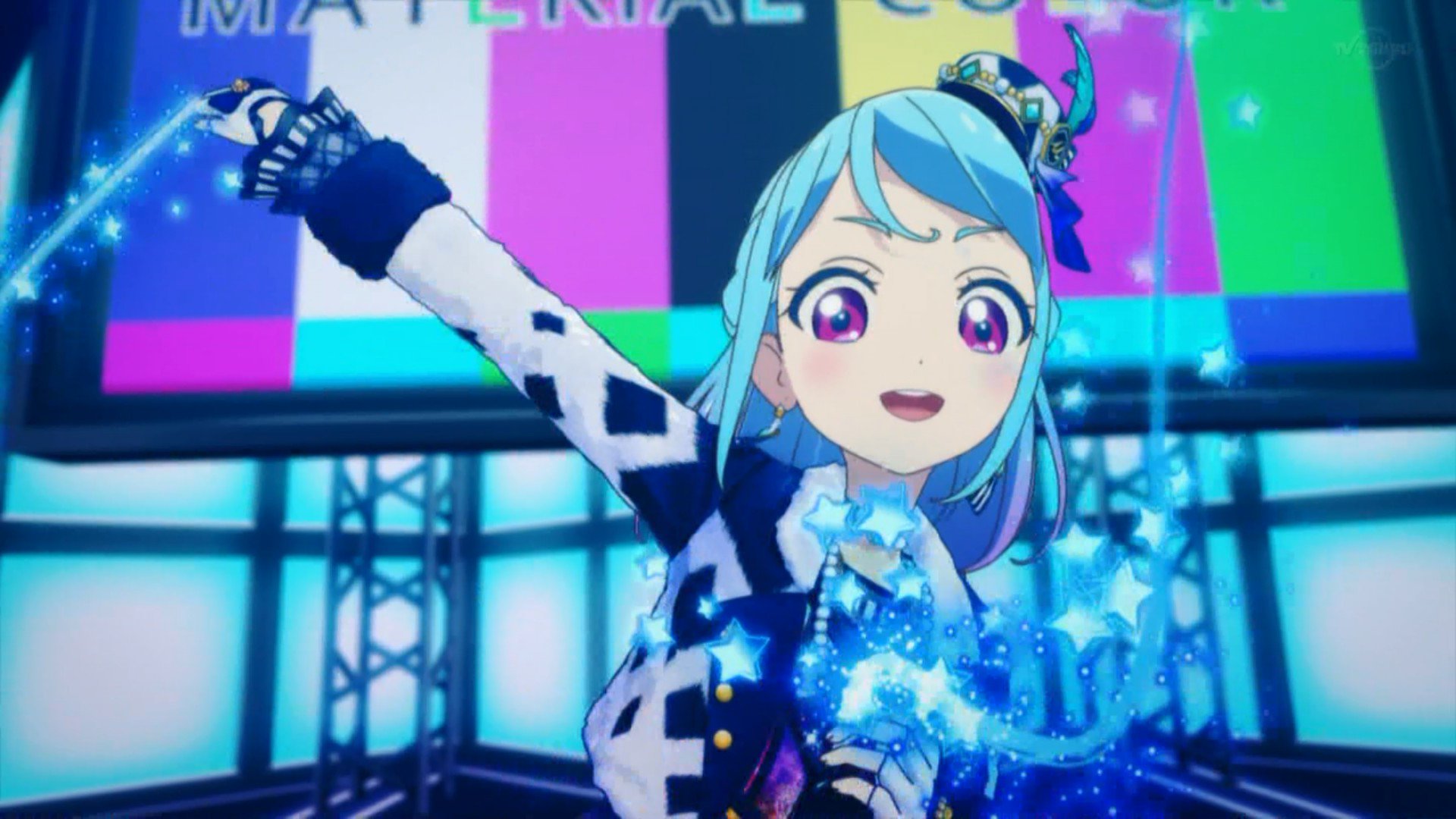 #8000 【未開封】 オールアイカツ ミュージアム 限定 おまもり 湊みお オールアイカツ！色紙ART [12.湊みお (金色箔押し)] バンダイ 食