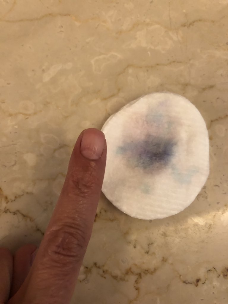 kapur_ritu's tweet photo. I voted. I got inked. I did not believe the people who said that indelible ink is washing off. So I tried nail polish remover - and magic - the mark is gone @SpokespersonECI. What’s ECI’s response? https://t.co/S12TKw8M07