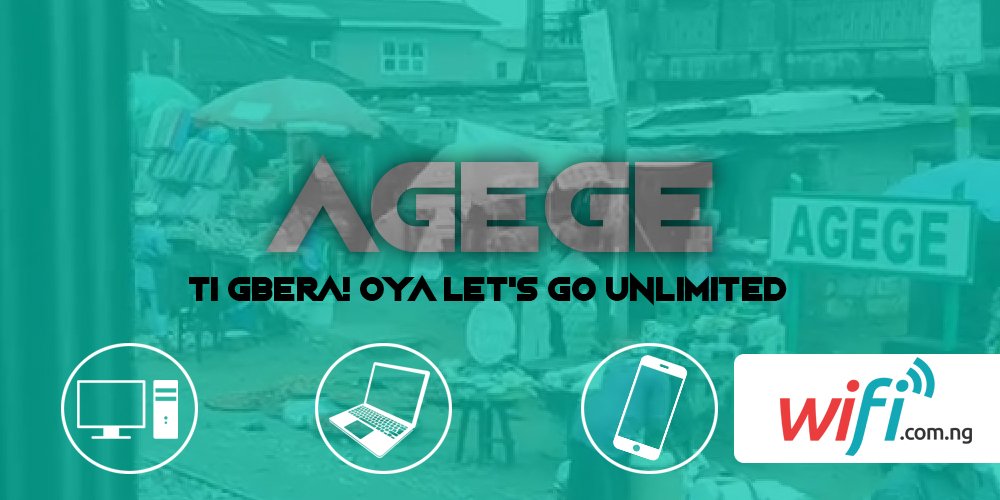 tizeti's tweet photo. AGEGE! #UnlimitedInternet is now at your location. Say goodbye to capped data.

#Tizeti

Contact Us:
internet@wifi.com.ng
09087493040 https://t.co/4B7TwqCoX2
