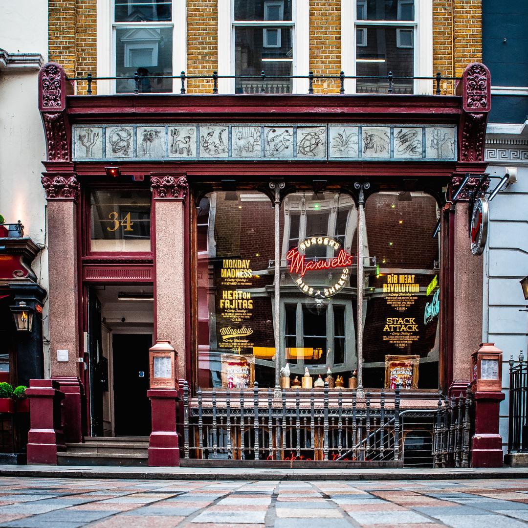 What awaits behind this door is all American dining heaven!