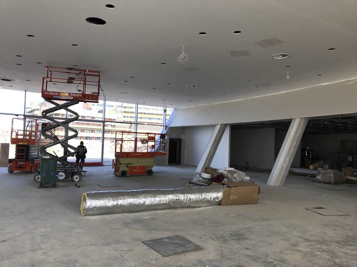 Only 12 weeks to go for completion at Audi Bolton <a href="/AudiUK/">Audi UK</a> #AudiBolton #Audi #Construction #architecture #design