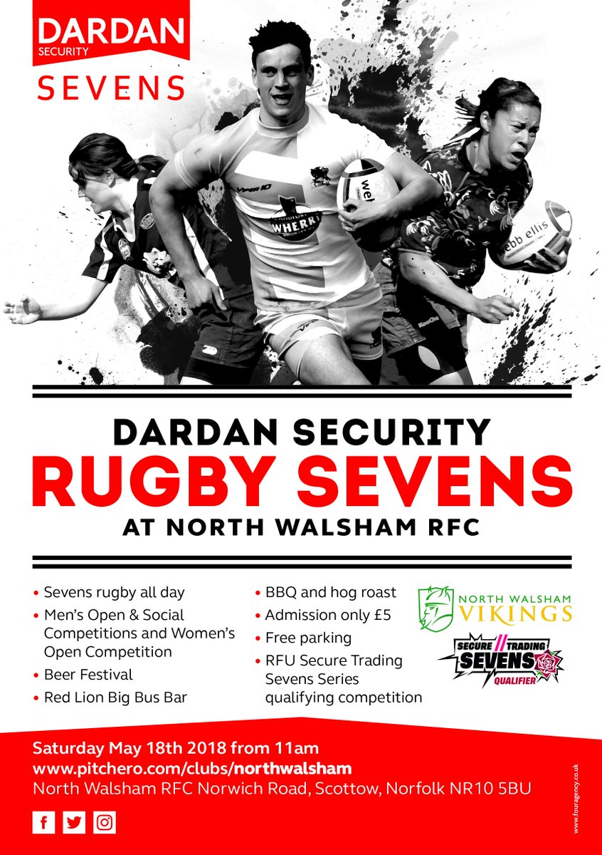 Happy Thursday sports fans! We're just over a month out from kick off and can't wait to have you with us. If you haven't clicked attending on our Facebook Page do so now! And there is still time to enter a team into either our Men's &amp; Women's competitions bit.ly/2IaDMKh