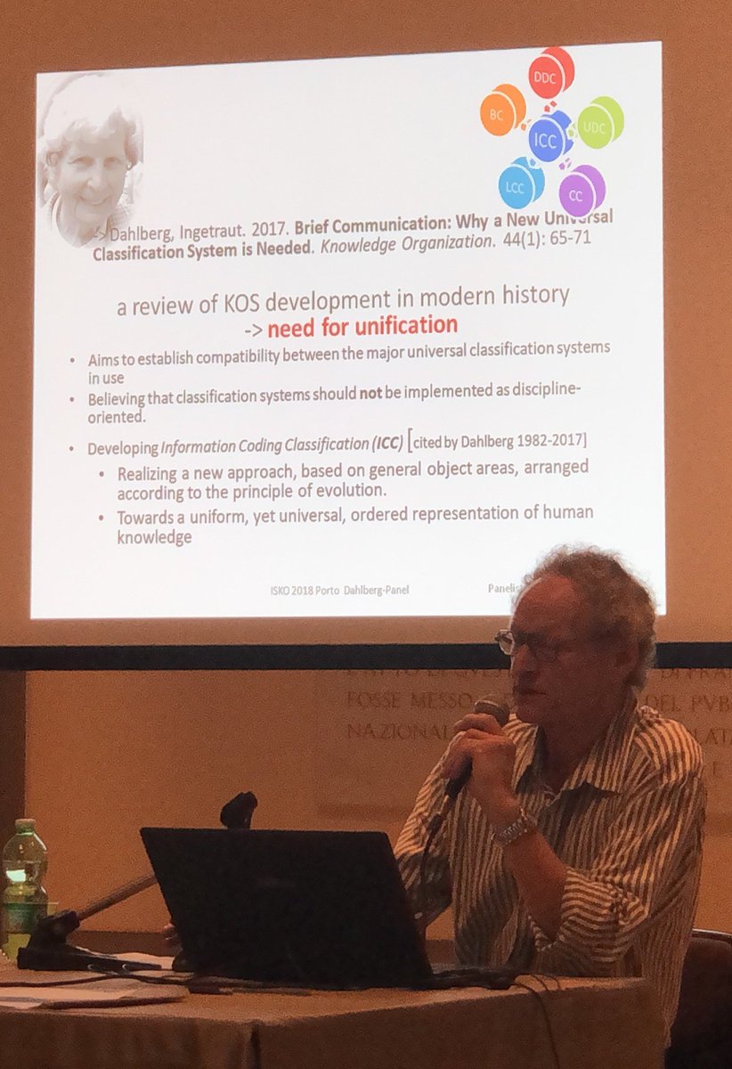 H.-Peter Ohly, remembering #IngetrautDahlberg
#ISKOI2019