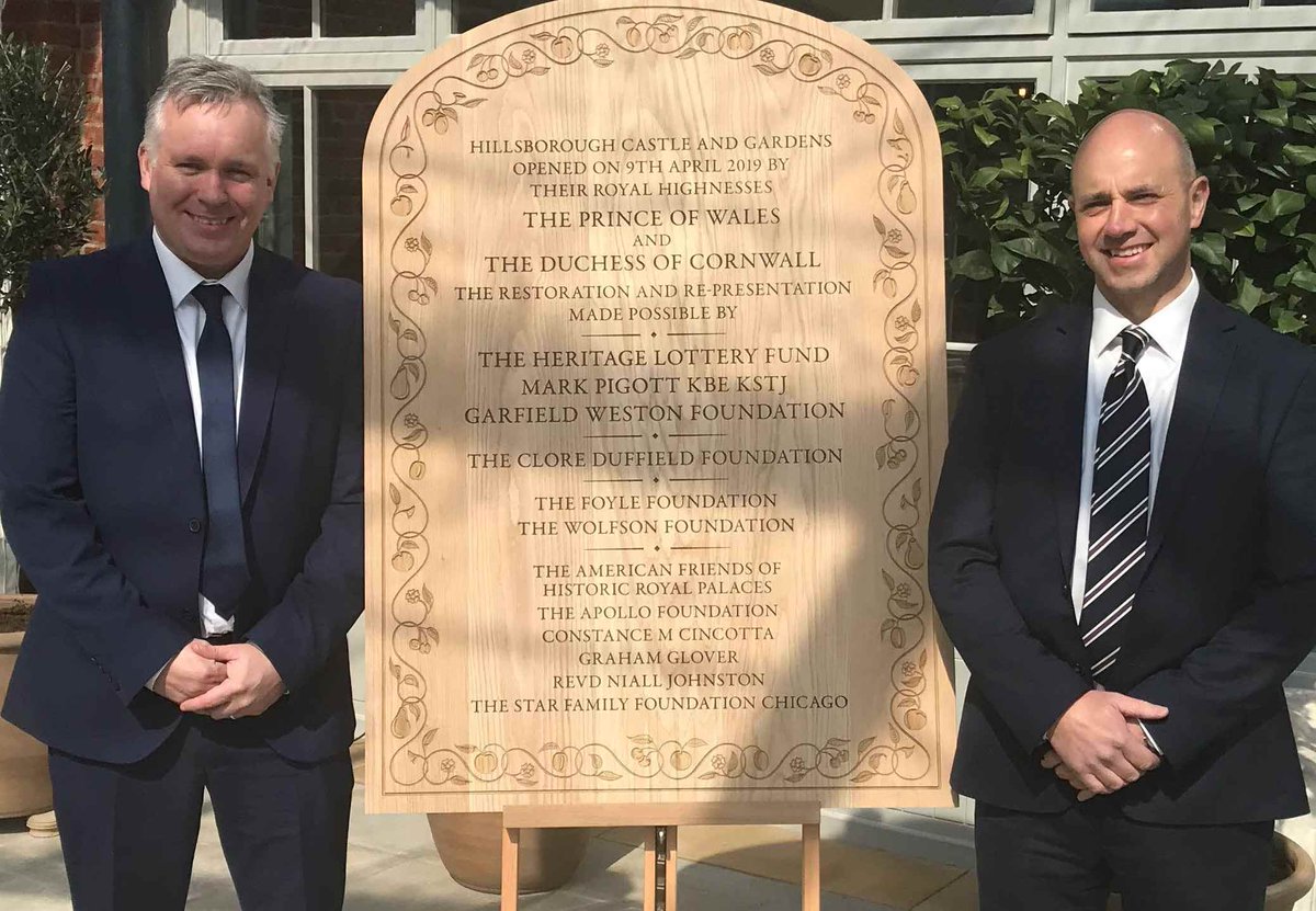 David Fletcher &amp; Thomas Johnston of O'Connor Sutton Cronin were delighted to attend the official reopening of Hillsborough Castle and Gardens by Th...  Read more: zpr.io/guuXF 
#OCSC #Engineering