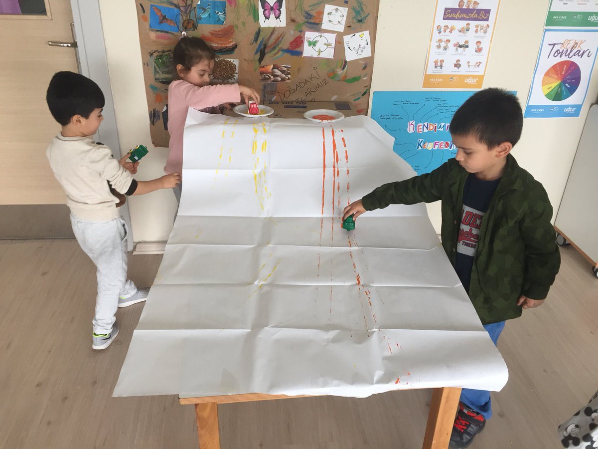 Tuğba Tırak (@tubatrak1) on Twitter photo “Ne Nereye Gider” adlı temaya bağlı olarak hem sanat etkinliğimizi yaptık hemde eğlenerek taşıtları öğrenmiş olduk arabanın tekerleri ile boyama yaptık ve oluşan rengi inceleme fırsatı elde ettik 🙂 @ugurokulumersin <a href="/TYorulmazlar/">Tuğçe Lale Yorulmazlar, MA</a> <a href="/nilcicek/">Nil Çiçek</a> <a href="/Zeynep__Guvenc/">Zeynep GÜVENÇ</a> “Ne Nereye Gider” adlı temaya bağlı olarak hem sanat etkinliğimizi yaptık hemde eğlenerek taşıtları öğrenmiş olduk arabanın tekerleri ile boyama yaptık ve oluşan rengi inceleme fırsatı elde ettik 🙂 @ugurokulumersin <a href="/TYorulmazlar/">Tuğçe Lale Yorulmazlar, MA</a> <a href="/nilcicek/">Nil Çiçek</a> <a href="/Zeynep__Guvenc/">Zeynep GÜVENÇ</a>