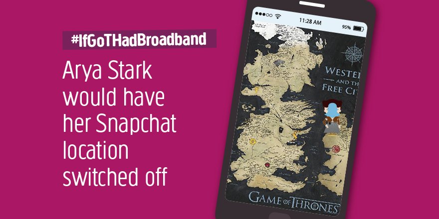 Plusnet On Twitter Gameofthrones Is Less Than A Week Away Winter Is Upon Us Our Favourite Characters Are About To Perish We Re Imagining What The Series Would Be Like Ifgothadbroadband