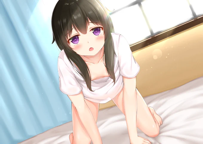 ずなちゃんが妹だったら毎朝遅刻しないように起こしてくれそうっていうところを妄想して描きました #道草屋 #すずな 