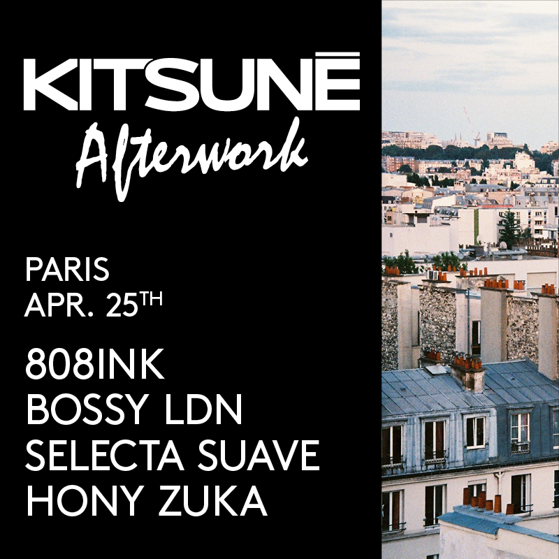 kitsune's tweet photo. Bonjour Paris! 🦊
We’re pumped to reveal the lineup of our April's Afterwork at Les Bains Paris.
This edition focuses on some UK acts. Get ready to follow @808INKmusic, @BossyLDN, #SelectaSuave and #HonyZuka.
RSVP 👉 https://t.co/XoH63weYKC
FB EVENT 👉https://t.co/bXbC1wuA0n https://t.co/dGuy8pgm94