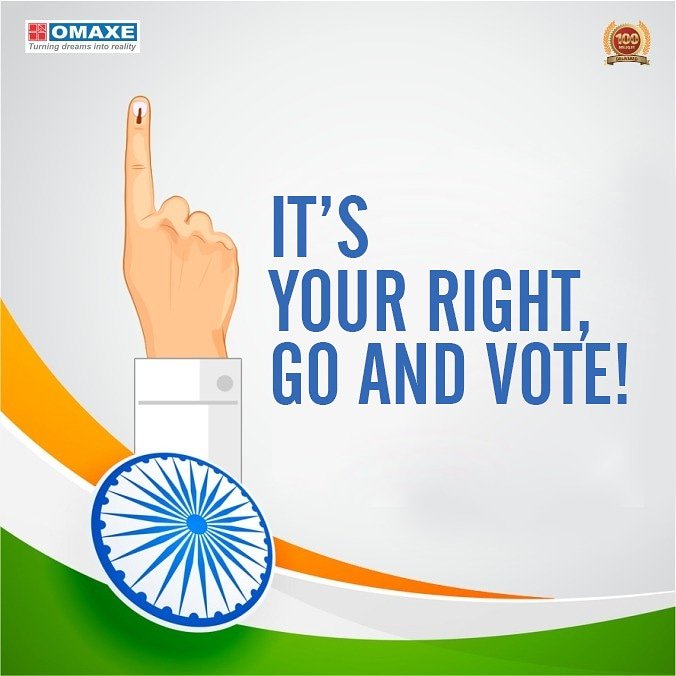 Seven Phase #Elections Start Today. Caste your #vote and fulfil your duty as a responsible citizen.