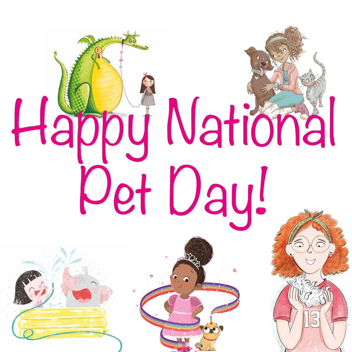 No matter if they’re big or small, hairy or scaly, a tiny little pugicorn or a fire-breathing dragon, today is a day to celebrate all our wonderful #pets! Happy #NationalPetDay everyone! 💜