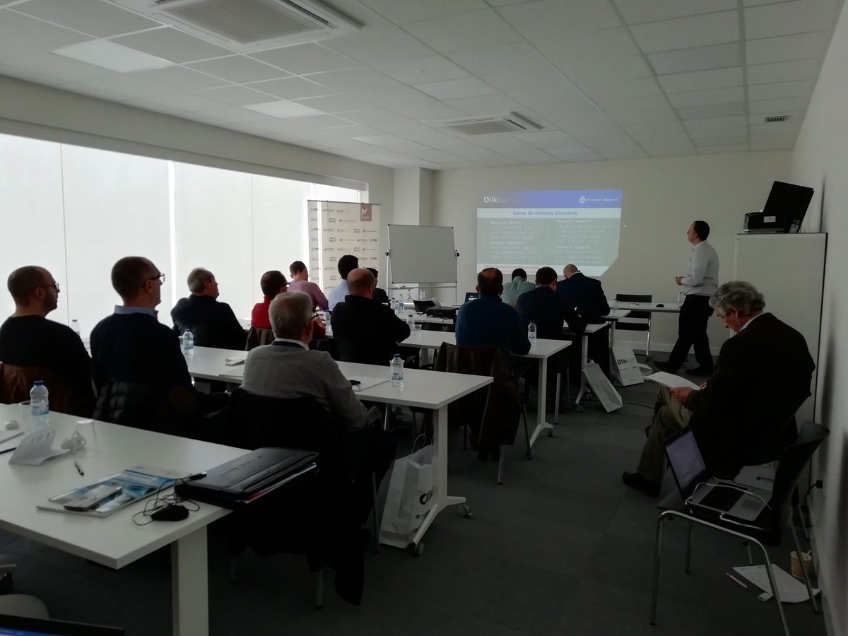 Jornada de formación en <a href="/likitech/">Likitech</a>. Presentaciones técnicas sobre motores sumergibles, aplicaciones de energía #solar y alta eficiencia. Esta tarde a por la demostración práctica de funcionamiento.
#water #waterpeople #FranklinElectric #energyefficiency #solarenergy
