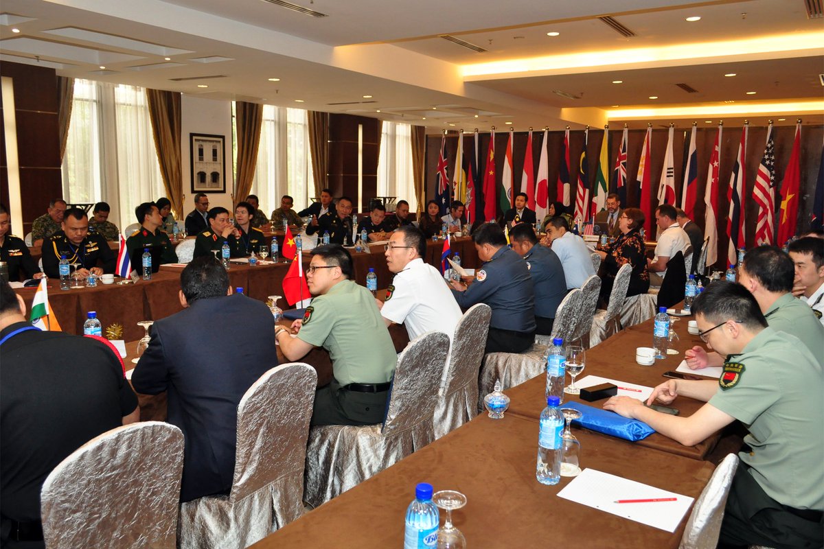 myjointforce's tweet image. Penutup FPC ASEAN Defence Minister Meeting - Plus Exercise Working Group on Humanitarian Assistance Disaster Relief (ADMM-Plus EWG on HADR) telah disempurnakan oleh Mejar Jeneral Abd Malik bin Jiran  AKS J3 MK AB di Wisma Perwira ATM. 
#teamingforsuccess
#togetherweachievemore