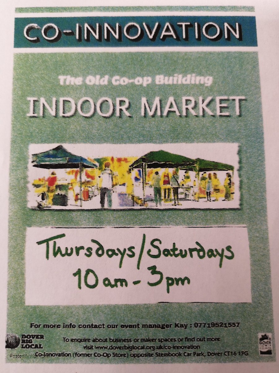 StembrookArcade's tweet photo. It's our big #market day here today!
Along with the market stalls we also have loads of #shops &amp; businesses open inside.
Plus the #KidsZone is open including our big #bouncycastle!

📍 Stembrook, #Dover, #Kent CT16 1PF https://t.co/7UWjPXcBRB