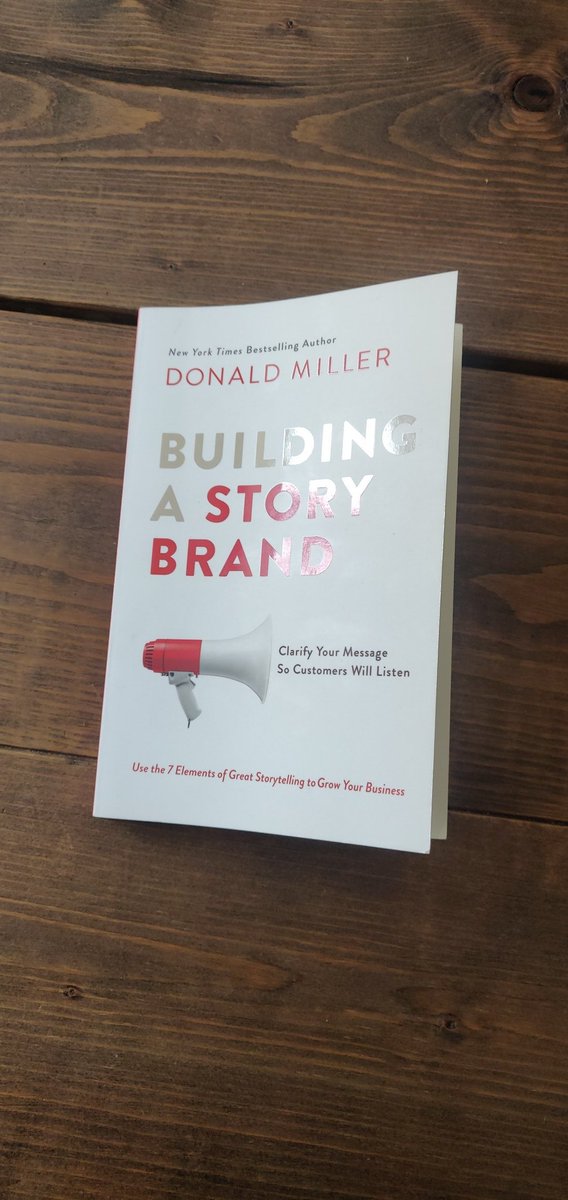 lifeofpalm's tweet photo. Interesting to think of your #brand as an Hollywood movie. Key takeaway was to consider the customer as the hero and your company as the guide to solve the challenge of the story #storybrand @donaldmiller https://t.co/F9bxhBuBJr