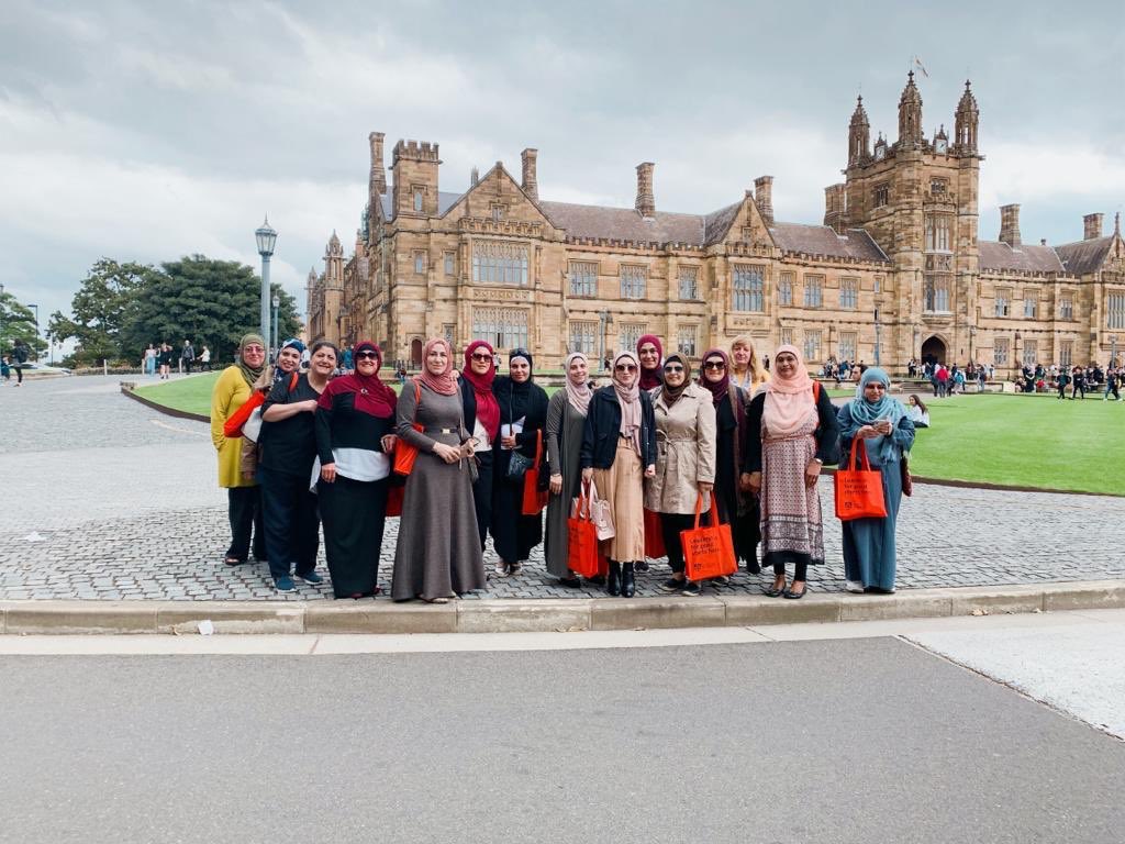 RamadanHal's tweet photo. Planting the seed of higher education with our parents @BelmoreBoysHS. The majority of our ladies have never been to university before. Expanding horizons for kids and parents ❤️💙 https://t.co/YvK5tashPQ