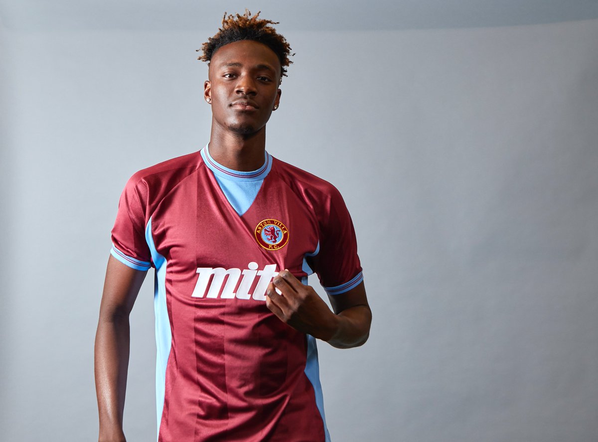 Aston Villa on Twitter: ".@TammyAbraham with them retro vibes 😍 Purchase your 1984 home shirt today 👉 https://t.co/3xwzfdptf1 https://t.co/ZYkL5VlVjC" / Twitter