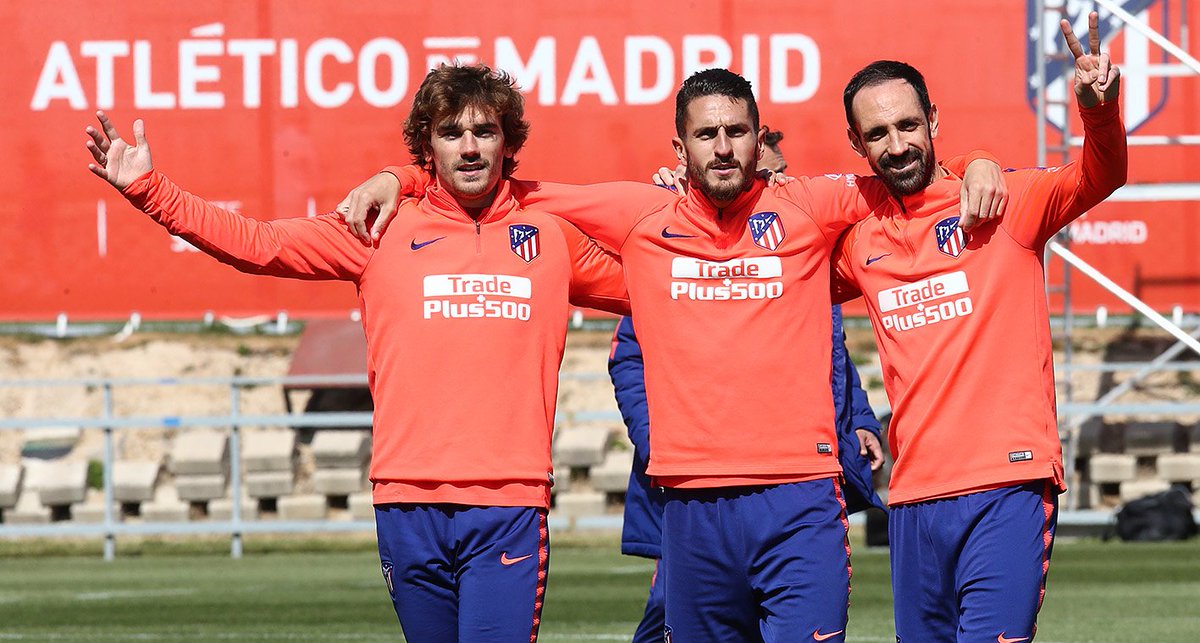 Entrenamiento del Atlético (Foto: Atleti).