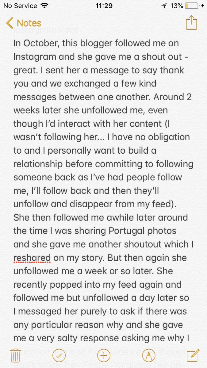 EBEscapades's tweet photo. Anyone else have people on Instagram be fake nice to you to try to get you to follow them? You can read my rant if you wanna know what happened? Stuff like this annoys me because I work so hard on my relationships with others on the platform 😫
#instagramrant #instagram https://t.co/RGVbWPOCUD