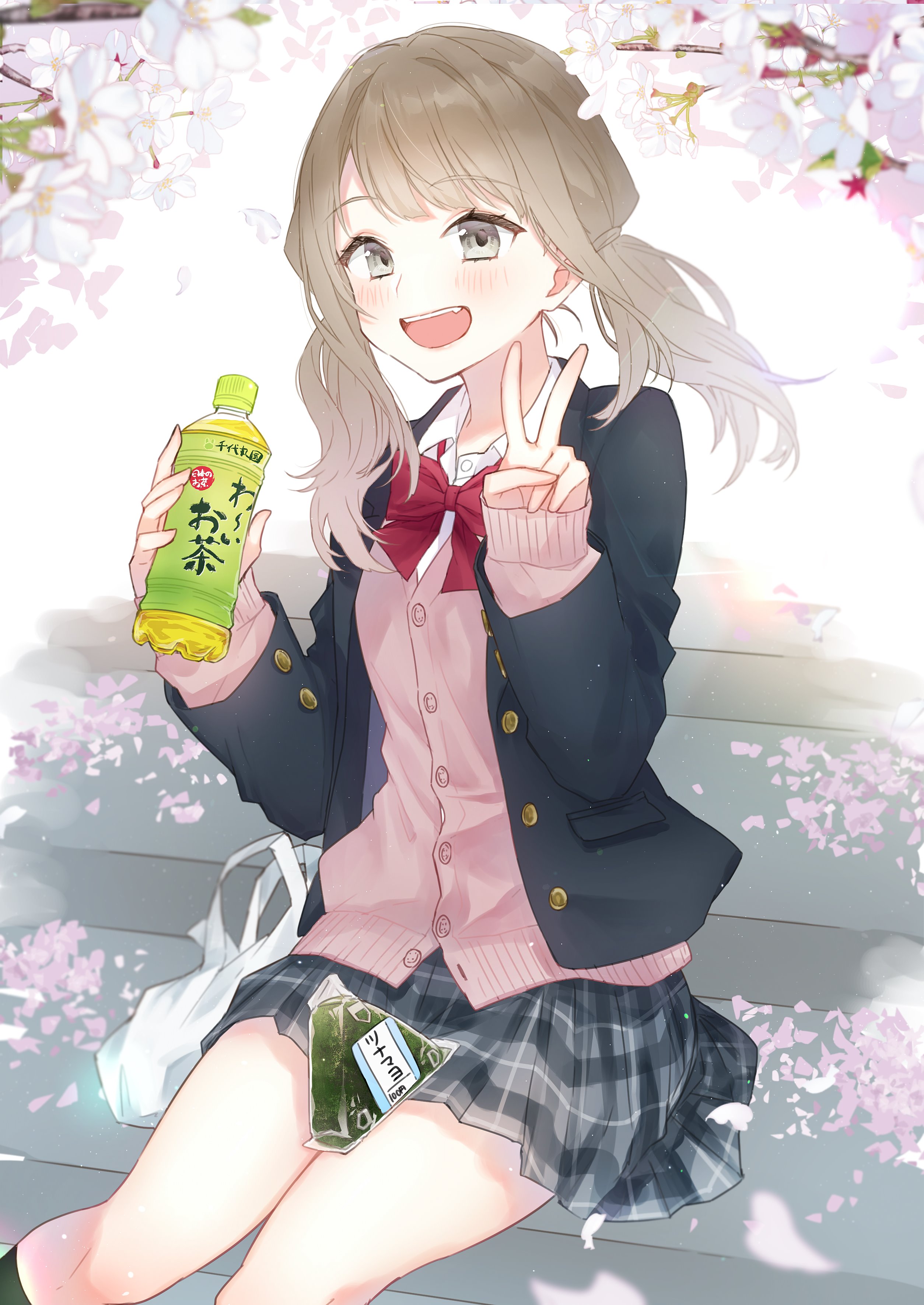 チヨ丸 学校帰りにお花見女子高生ちゃん T Co 4tidvnxgrk Twitter