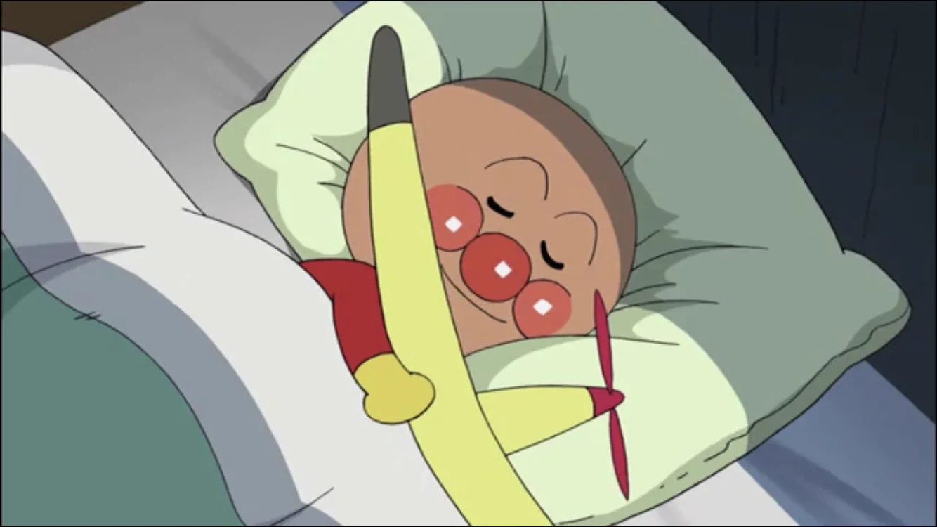 アンパンマンの幼少期が激可愛！アンパンマンも最初は上手く飛べなかったのね！