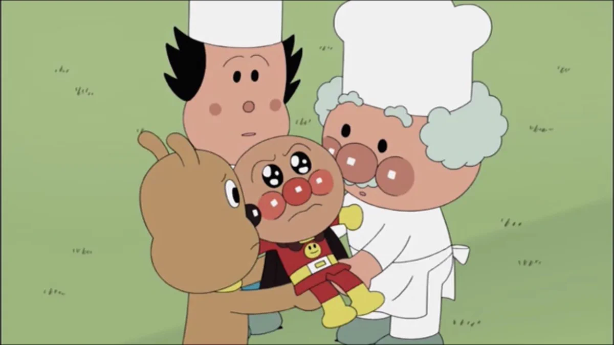 アンパンマンの幼少期が激可愛！アンパンマンも最初は上手く飛べなかったのね！