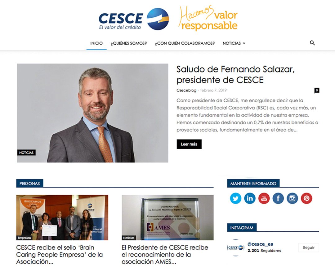thekeytalent's tweet photo. Hoy @cesce_es lanza un blog en el que hemos colaborado con todas nuestras ganas. Porque hacer valor responsable y visibilizar las acciones de RSC es importante: https://t.co/MK5YkGid7s https://t.co/HBIYnDBz4d
