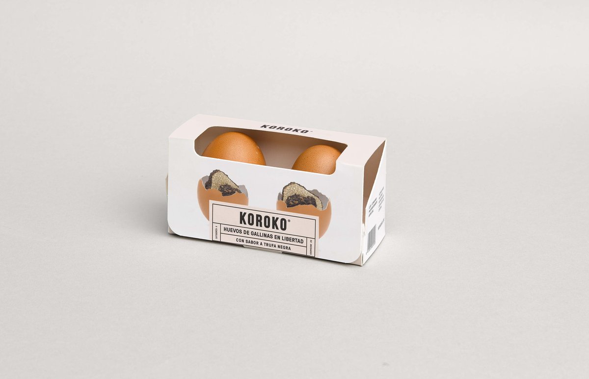 🥚🍳🧀🥓 <a href="/koroko_es/">Koroko</a> | #Huevos de gallinas criadas en libertad con sabor a jamón, a trufa o a queso azul llegan al supermercado. Su productor traspasa esos aromas a través de la cáscara. El creador, <a href="/cayebelso/">Cayetano Belso</a>, es un joven valenciano de 25 años ➡ antena3.com/noticias/econo…